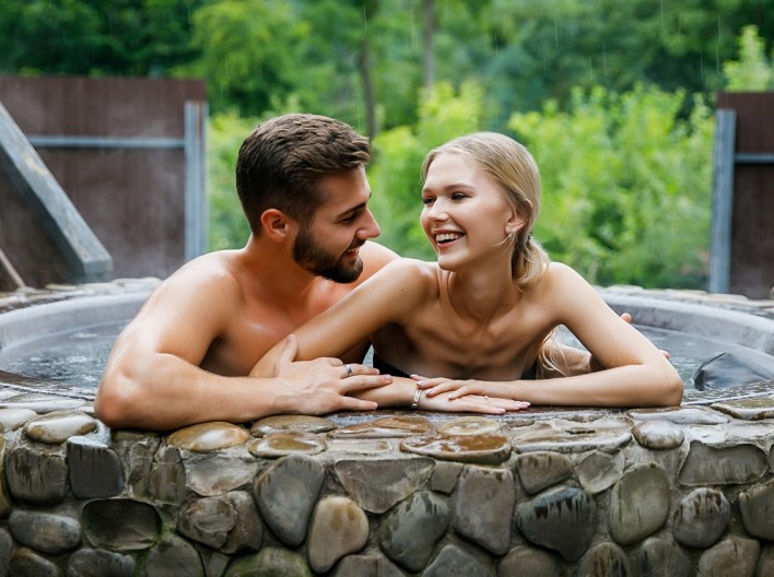 Чан-сауна у готельному комплексі «Галицька Корона»